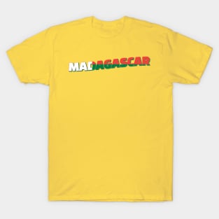 Madagascar Vintage style retro souvenir T-Shirt